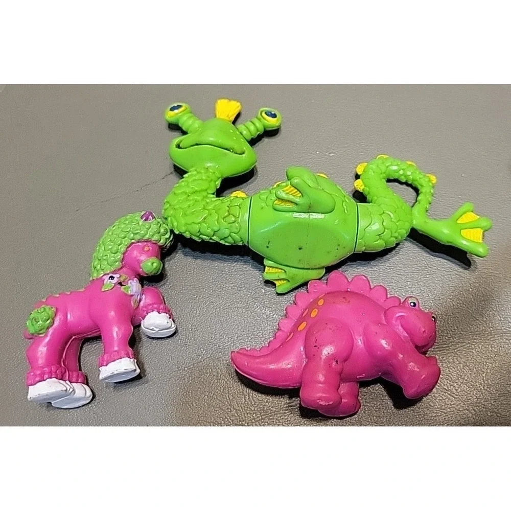 Vtg‎ Lot McDonald's Happy Meal Toy Mix 'em Up Monsters Corkle 1988